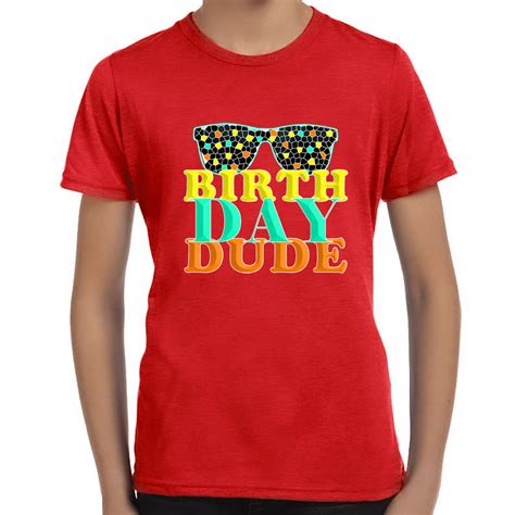 Birthday Boy Shirt Birthday Dude Shirt Perfect Dude Shirt