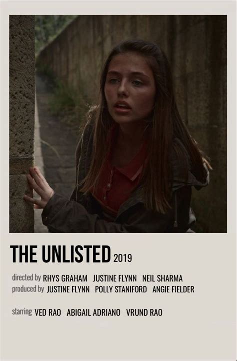 The Unlisted Unlisted Movie Posters Angie