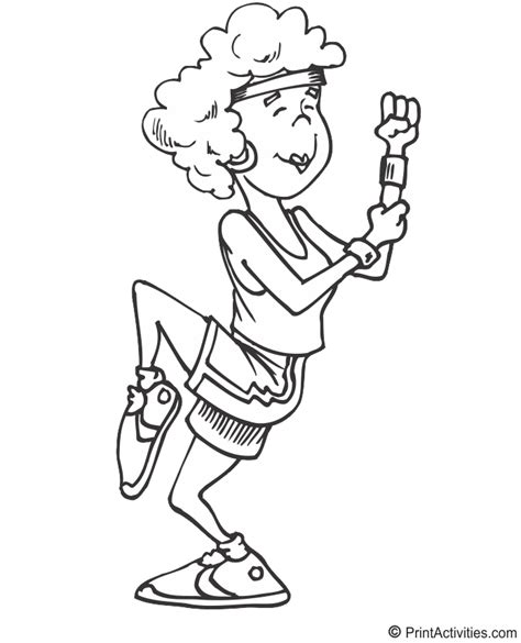 Print the activity coloring page and have your students hang their completed page in your studio. aerobics coloring pages #95668, Sports | Ausmalbilder ...