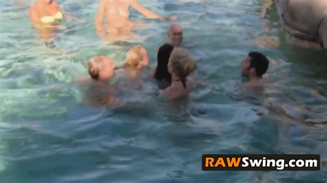 Naughty Swingers Are Playing Naked In A Wild Pool Party Eporner