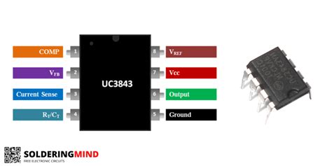 Boost Converter Circuit Using UC3843 Soldering Mind