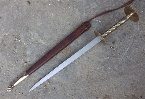 Bronze Hilted Rondel Dagger Circa 1400 Dagger Knife Dolch Crossbow