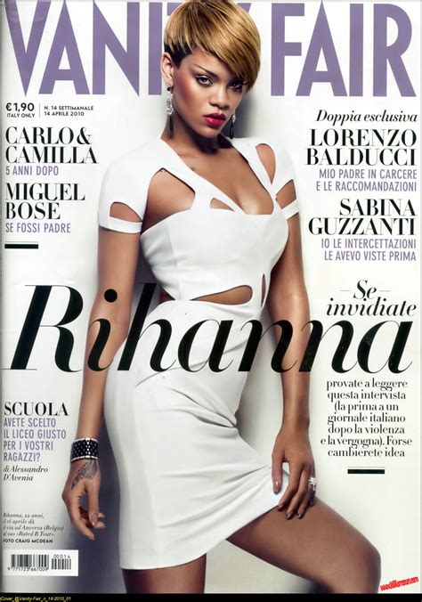 Rihanna Vanity Fair Magazine Italy April 2010 Hq Scans Gotceleb