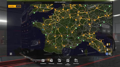 Hd And Colored Map Update Ets Mods Euro Truck Simulator Mods