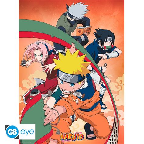 Naruto Poster Team 7 52x38cm