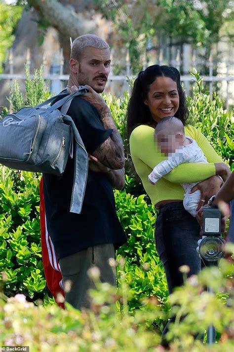 Christina Milian Is All Smiles With Her Partner Matt Pokora And Their Five Month Old Son Isaiah