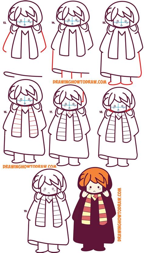 A collection of downloadable worksheets, exercises and activities to teach harry potter, shared by english language teachers. How to Draw Cute Ron Weasley from Harry Potter (Chibi ...
