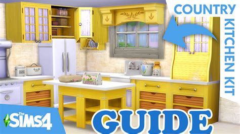 The Sims 4 Country Kitchen Kit The Sims Guide