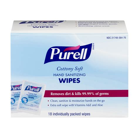 Get nutrition, ingredient, allergen, pricing and weekly sale information! Purell Hand Sanitizing Wipes, 216.0 CT - Walmart.com