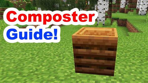 How To Make A Composter In Minecraft Minecraft Guide Hhowto