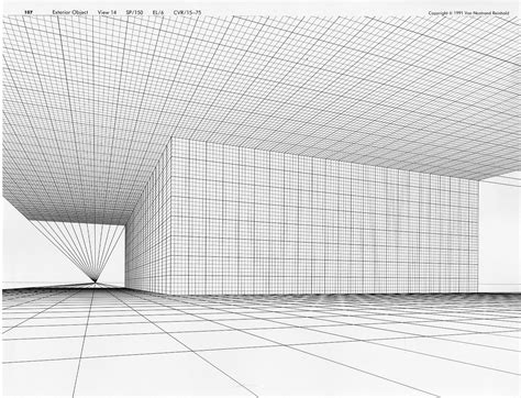 Perspective Grid Sketchbook Artístico Arquitectura Perspectiva
