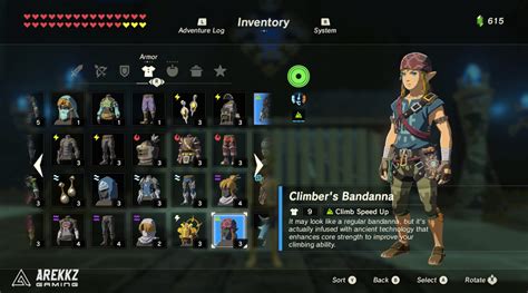 Zelda Breath Of The Wild How To Get The Best Armor Sets Clothes