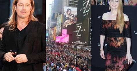 Photos Wwz New York Première Brad Pitt Et Mireille Enos Envahissent