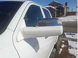 Pictures of White Dodge Ram Tow Mirrors