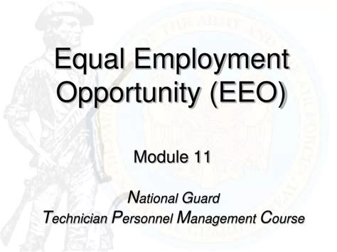 Ppt Equal Employment Opportunity Eeo Powerpoint Presentation Free