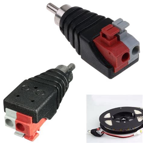 Pack Ft Replacement RCA Female Jack Plug Connector Adapter To Bare Wire Open End Audio Video
