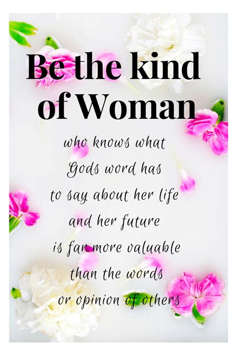 Be The Kind Of Woman Quote Quotes About Kind Of Girl 140 Quotes