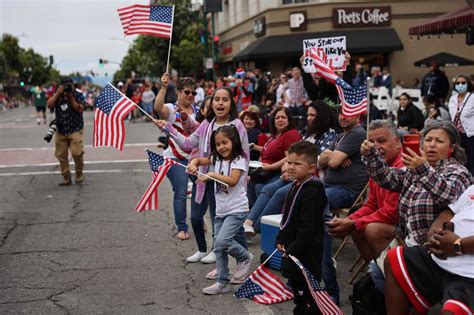 At Alamedas Fourth Of July Parade — Billed As The Longest In The