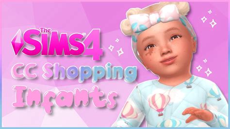 Sims 4 Infant Cc Shopping👶 Clothes Shoes Bows More Youtube