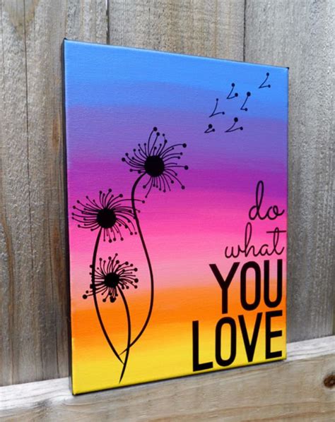 16 Creative Diy Canvas Paintings You Can Easily Add To Your Decor