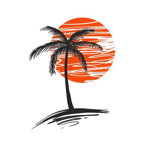 Palm Tree Vector | Free Vector Art at Vecteezy!