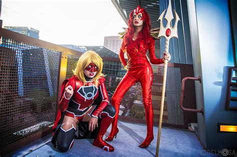 Supergirl Red Lantern Cosplay