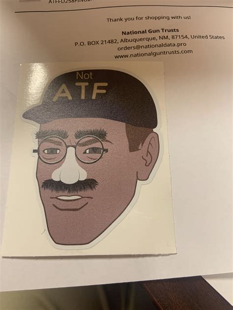 You will only have 10 business days to mail in your fingerprint cards and the coversheet into the atf. Ordered fingerprint cards for my form 1, got a free gift! : NFA
