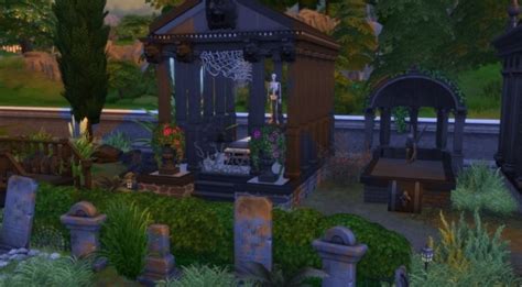 The Cursed Cemetery By Pyrénéa At Sims Artists Sims 4 Updates