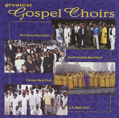 Greatest Gospel Choirs Va Greatest Gospel Choirs Amazonfr Musique