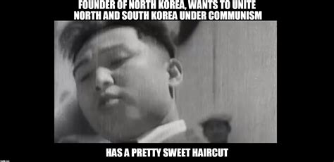 Kim Il Sung Haircut Imgflip