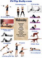 Images of Exercise Routine Pinterest