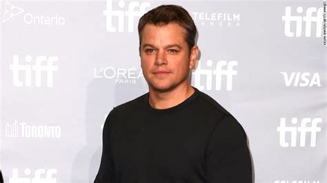 Matt Damon Is Done Weighing In On Metoo For A While Cnn