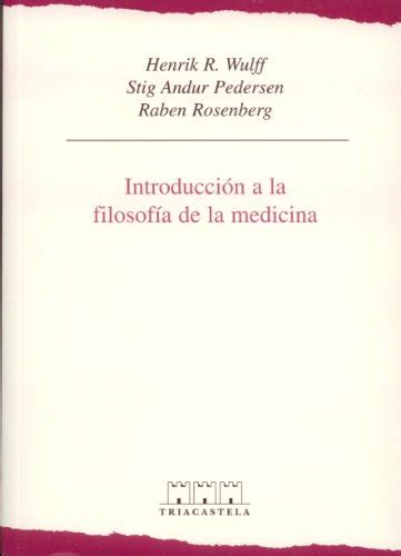 Medida 8, 5 x 13 cms. LIBRO Introducción a la filosofía de la medicina ...