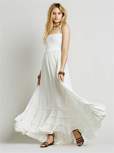 Hualong Free People Long Cotton Beach Sundresses Online Store For