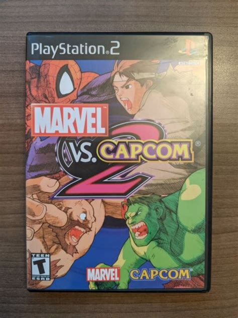 Marvel Vs Capcom 2 Sony Playstation 2 2002 Japanese Version For
