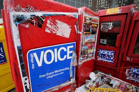 The Village Voice Shuts Down Billboard