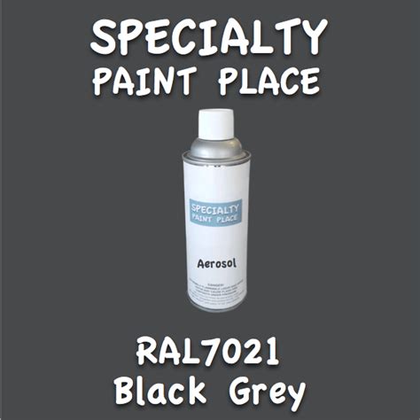 Ral 7021 Black Grey 16oz Aerosol Can