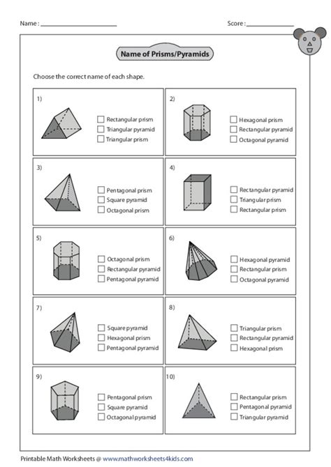 Classifying 3d Shapes Collection Lesson Planet