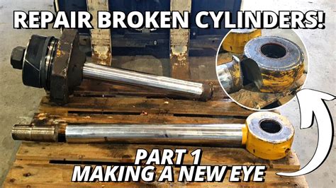 Repair Broken Hydraulic Cylinders For Cat D11 Dozer Part 1 Making A