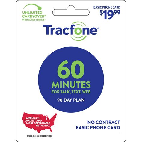 Tracfone 1999 Basic Phone 60 Minutes 90 Day Prepaid Plan Direct Top