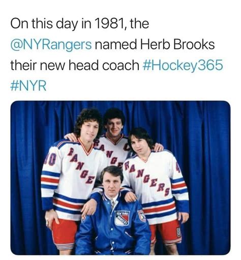 Herbbrooksfoundation On Twitter On This Day In 1981 Herb Brooks Was
