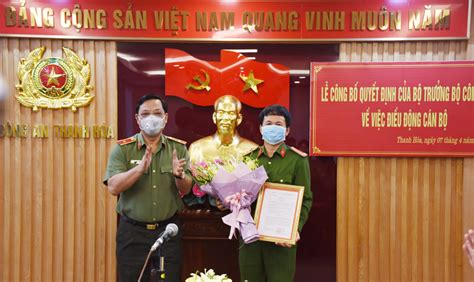 Bắt đầu tại đại đường cưới trường. Đại tá Nguyễn Quang Huy giữ chức phó Giám đốc Công an Thanh Hóa
