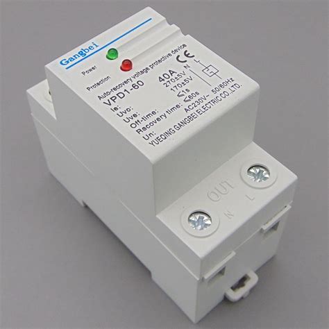 Vpd1 60 230v Din Rail Automatic Recovery Reconnect Over Voltage And
