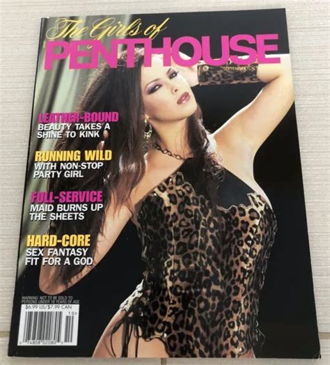 Sophia Santi Girls Of Penthouse Magazine Sept Oct New Natalia