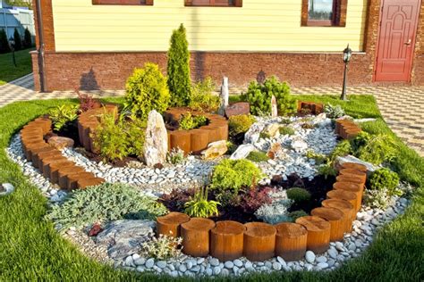 20 Fatasticas Ideas Para Decorar Tu Jardín Con Piedras