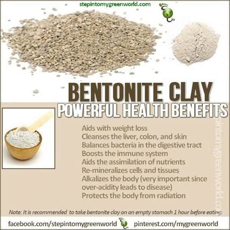 Benefits Of Bentonite Clay Health Heal Bentonite Clay Benefits Health