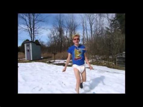 Adult Baby And The Diapered Snowball Fight YouTube