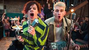 Machine Gun Kelly Debuts His Head Tattoo In New Video With Yungblud And ...