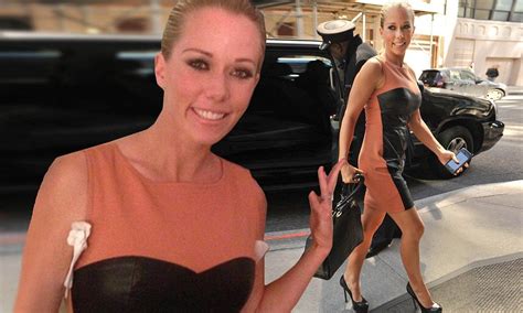Kendra Wilkinson Struggles To Keep Her Cool As She Arrives To Set Of The View With Tissues Under