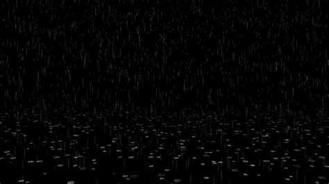 Heavy Rain Overlay With Alpha Channel Stock Motion Graphics Sbv